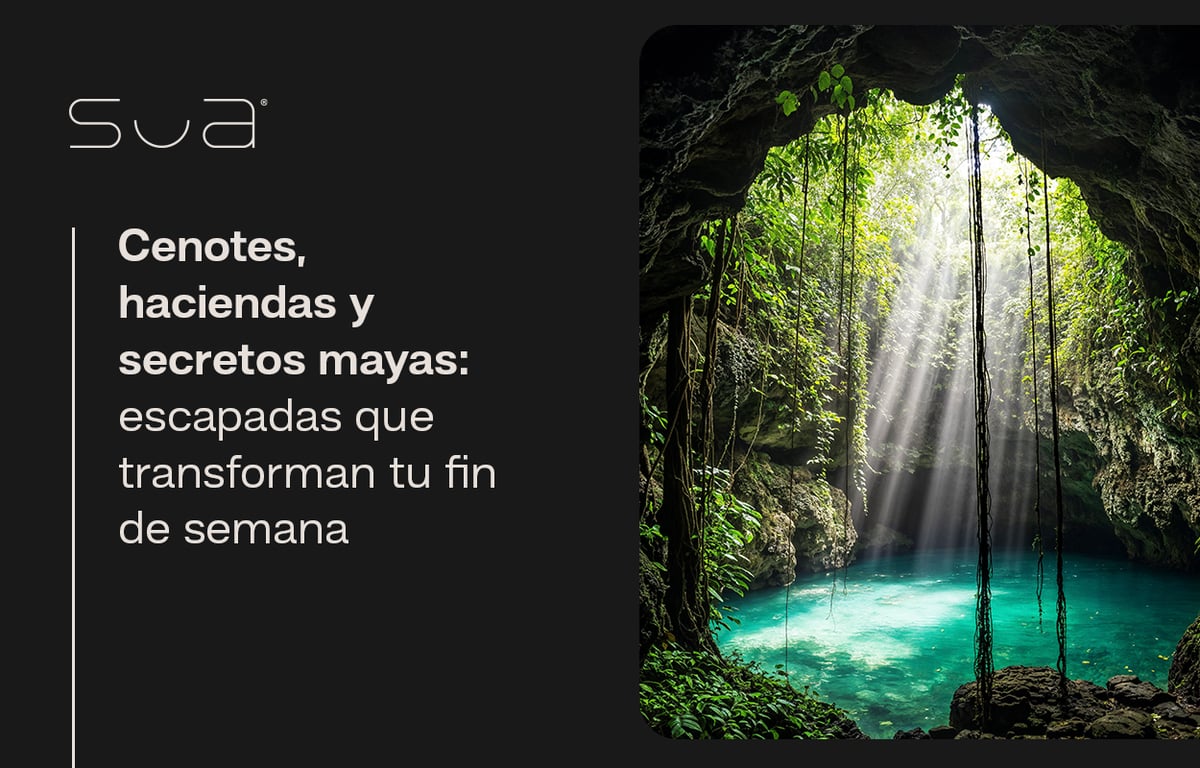 Cenotes, haciendas y secretos mayas: escapadas que transforman tu fin de semana