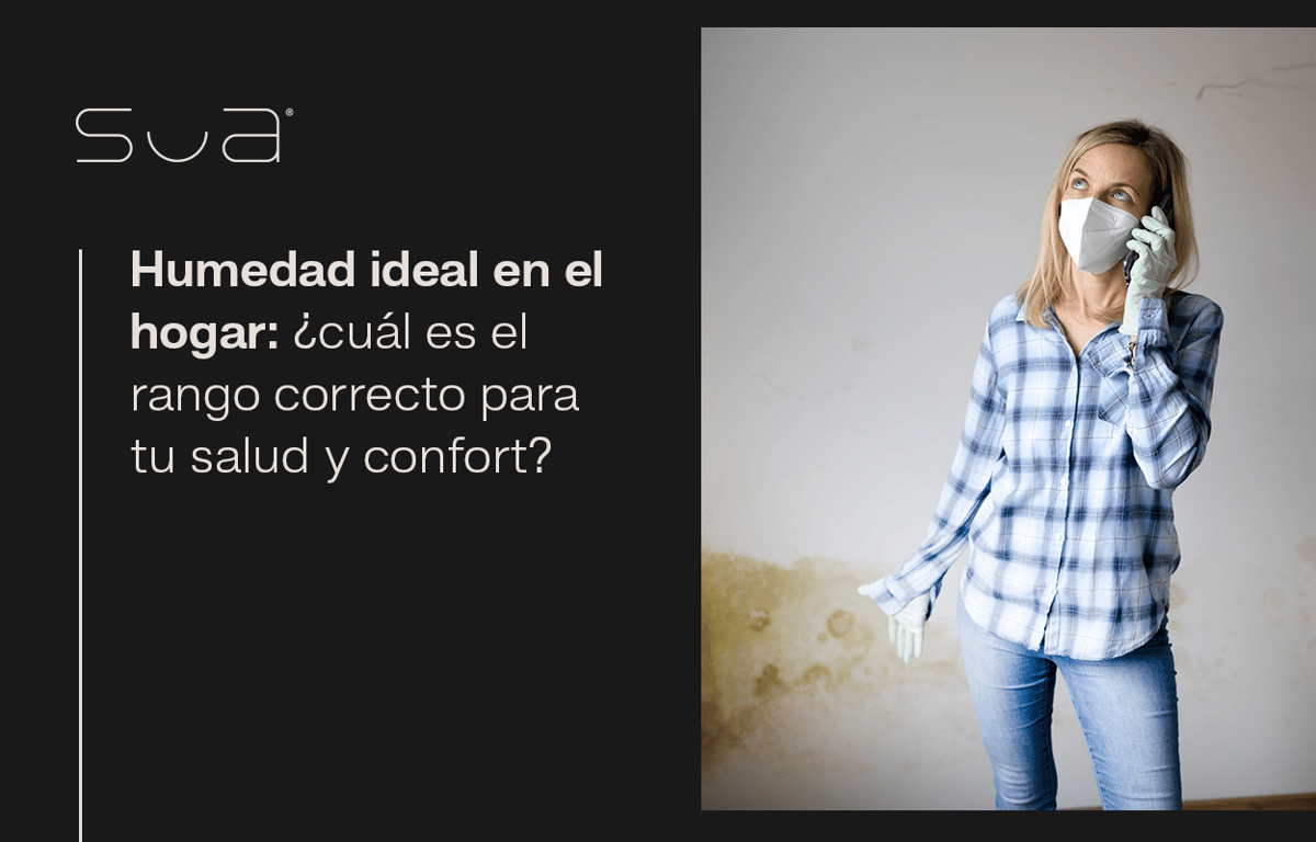 Humedad ideal en el hogar: ¿cuál es el rango correcto para tu salud y confort?